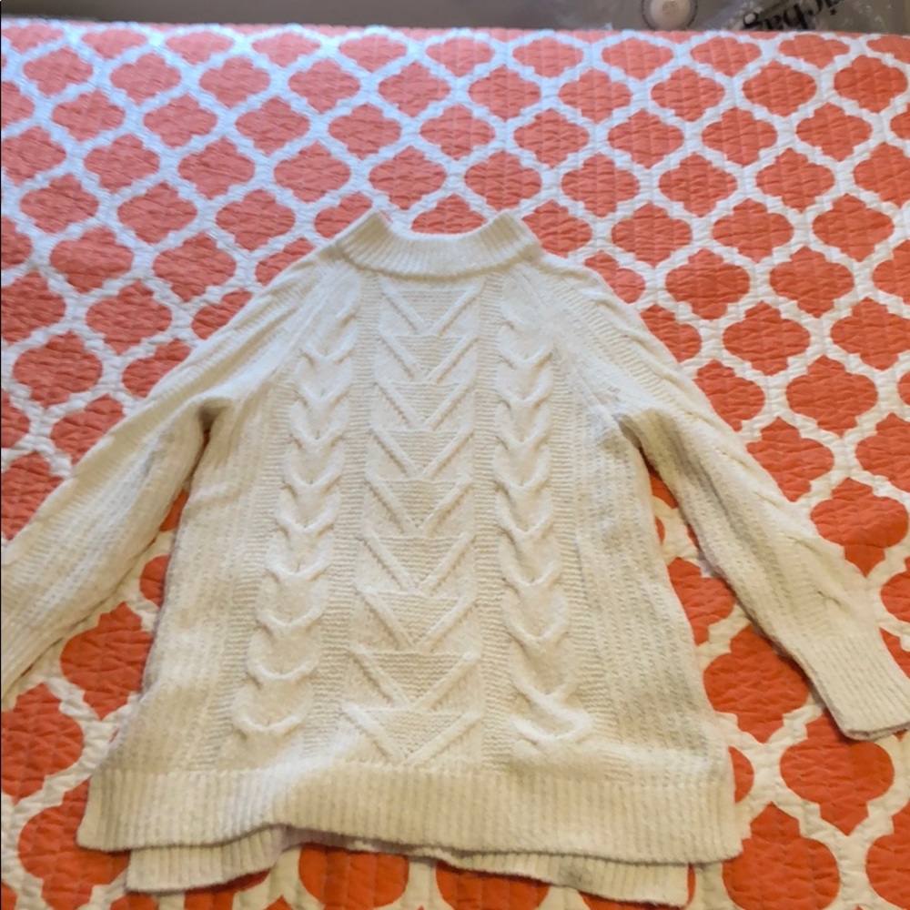 White old navy sweater dress
